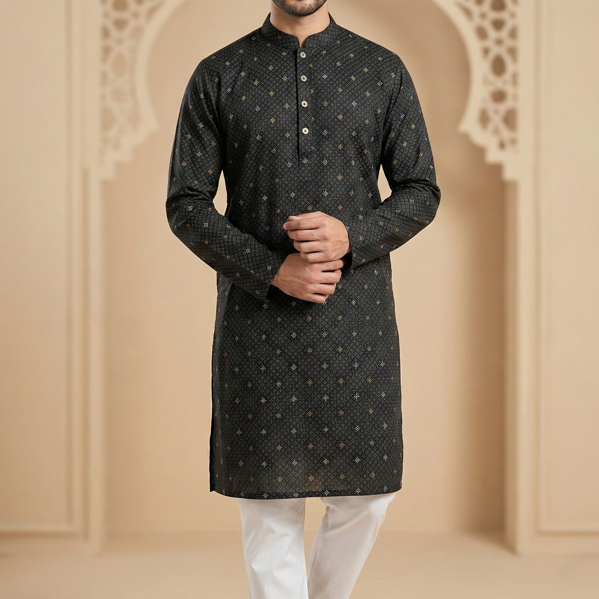 Men's Cotton luxury Punjabi-12835